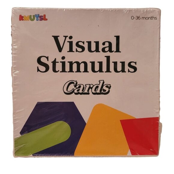 Kmuysl Visual Stimulus Cards Colorful Infant Toddler Educational Learning Develo - Picture 8 of 8